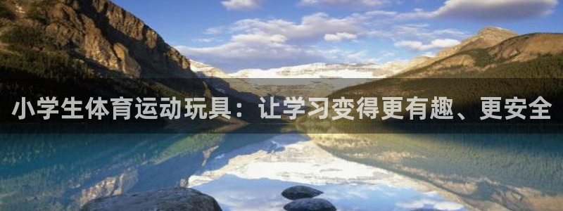 三亿体育：小学生体育运动玩具：让学习变得更有趣、更安全
